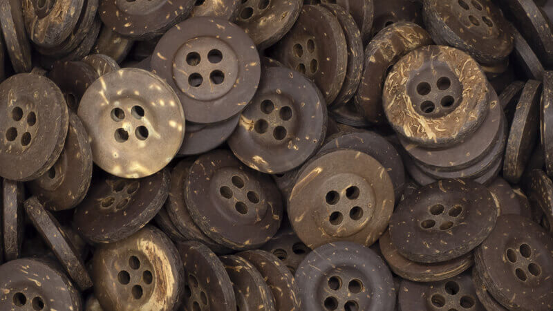 Botão de coco 60010